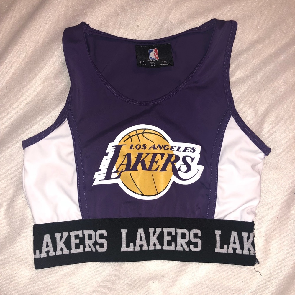 Lakers sports bra